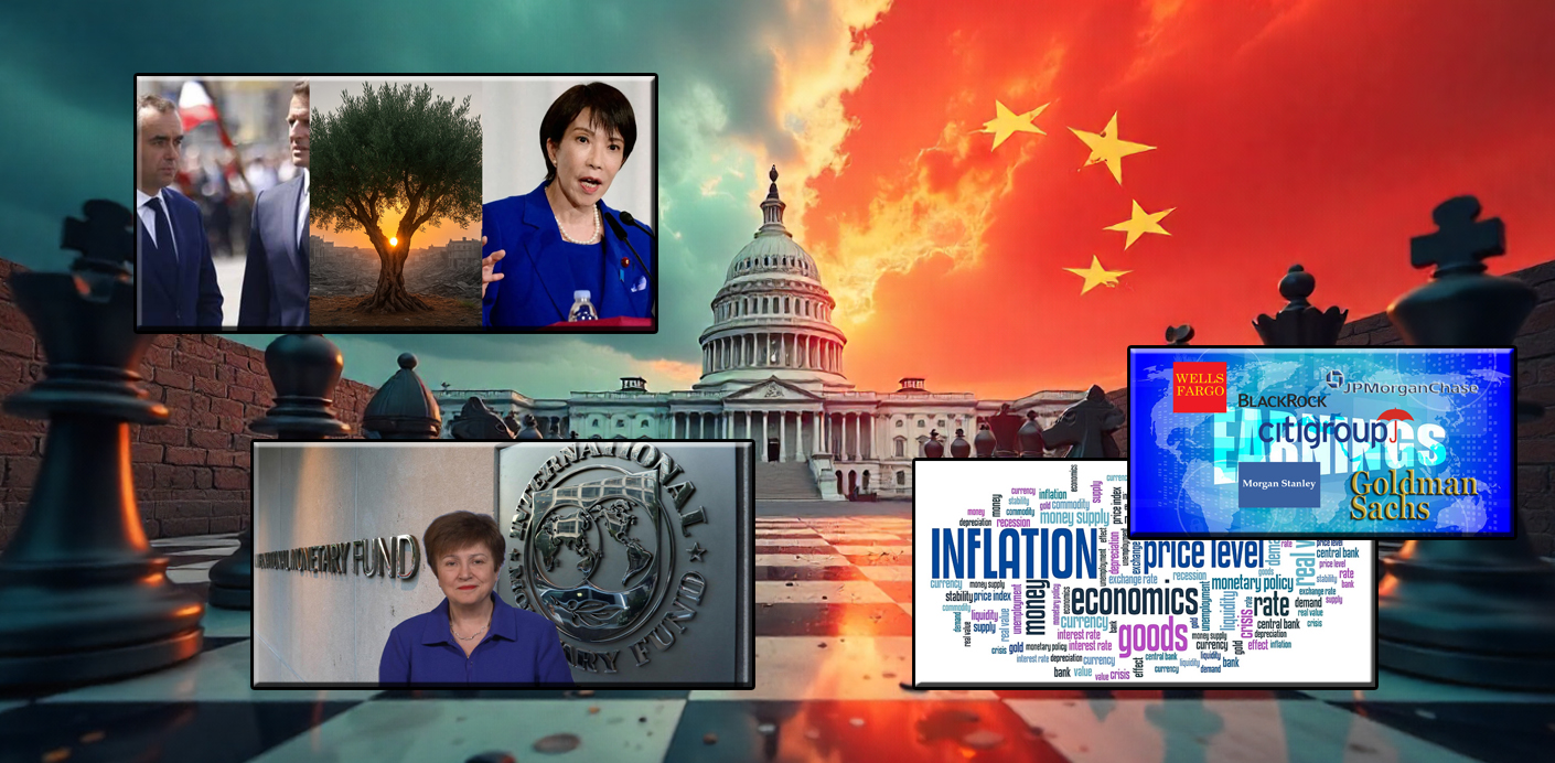 A semana que começa Tensões, inflação e resultados